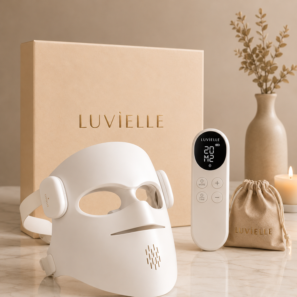 LUVIELLE 4D Laser Light Therapy Mask — Medical-Grade VCSEL Technology for Anti-Aging & Skin Renewal