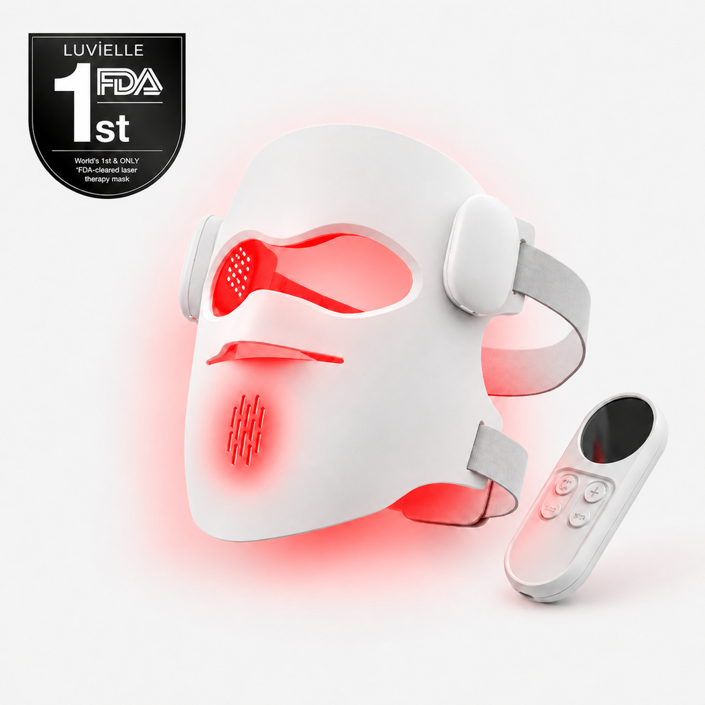 LUVIELLE 4D Laser Light Therapy Mask — Medical-Grade VCSEL Technology for Anti-Aging & Skin Renewal